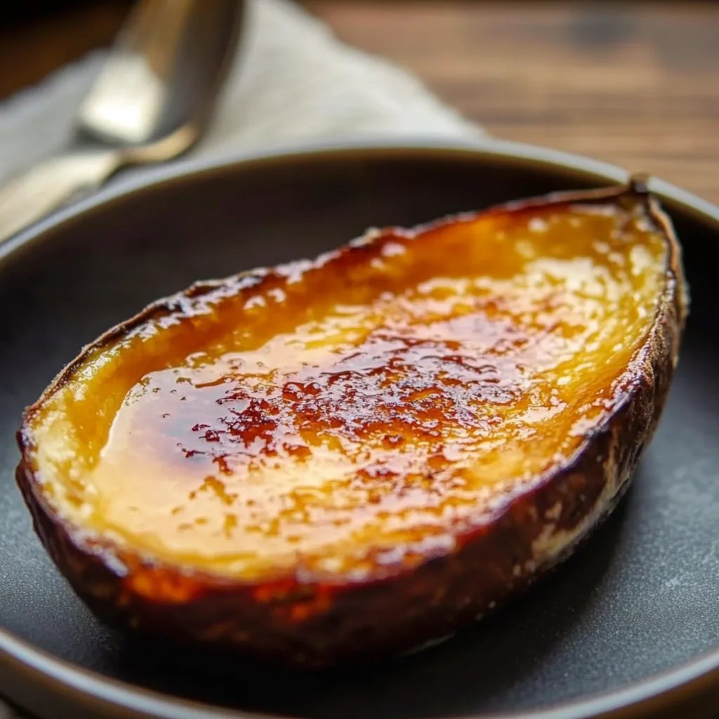 Japanese Sweet Potato Crème Brûlée