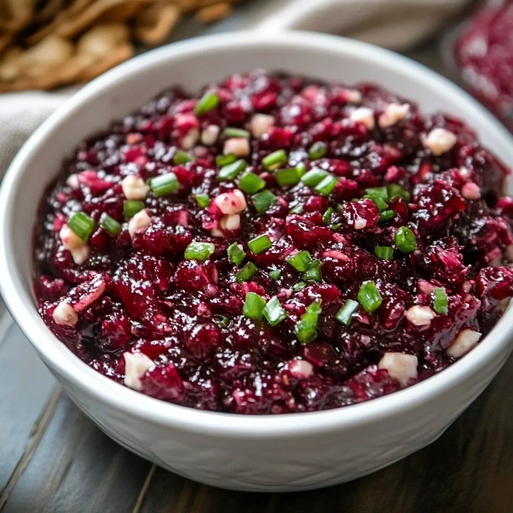 Cranberry Jalapeno Cream Cheese Dip
