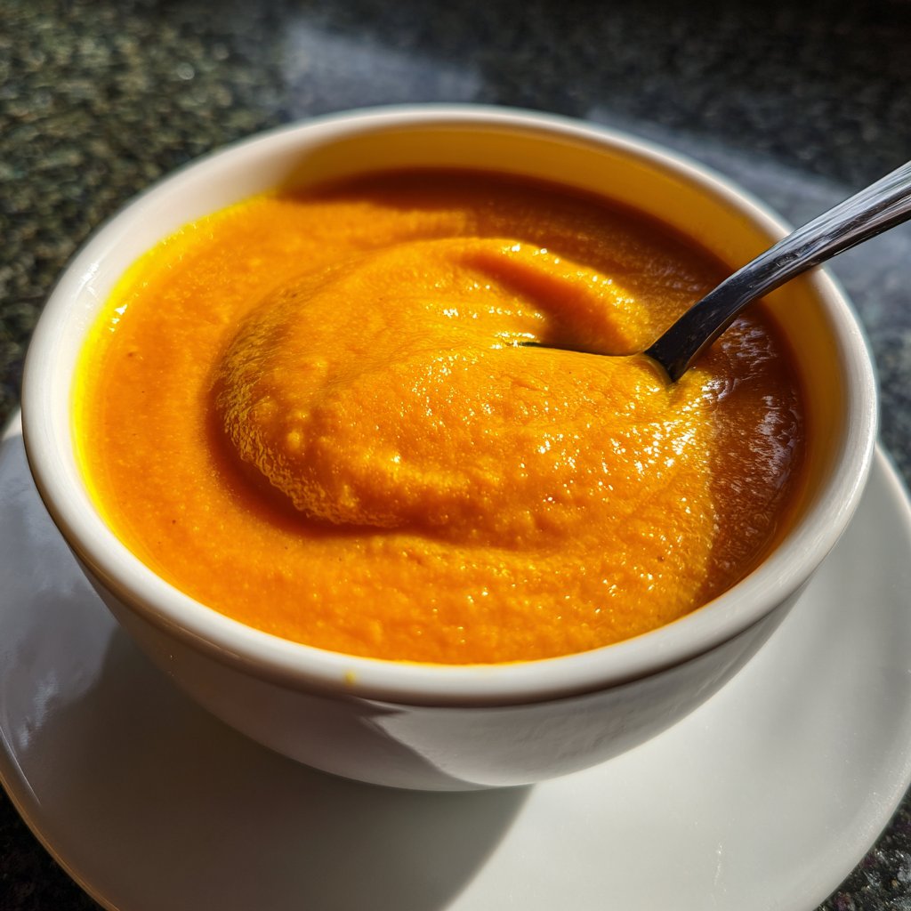 Creamy Carrot Ginger Soup