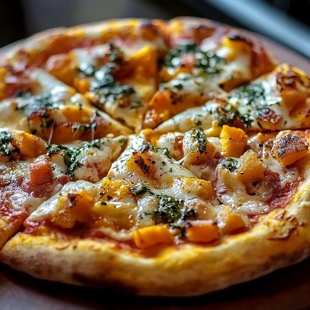 Savory Pumpkin Pizza