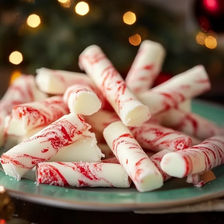 Homemade Christmas Peppermint Sticks