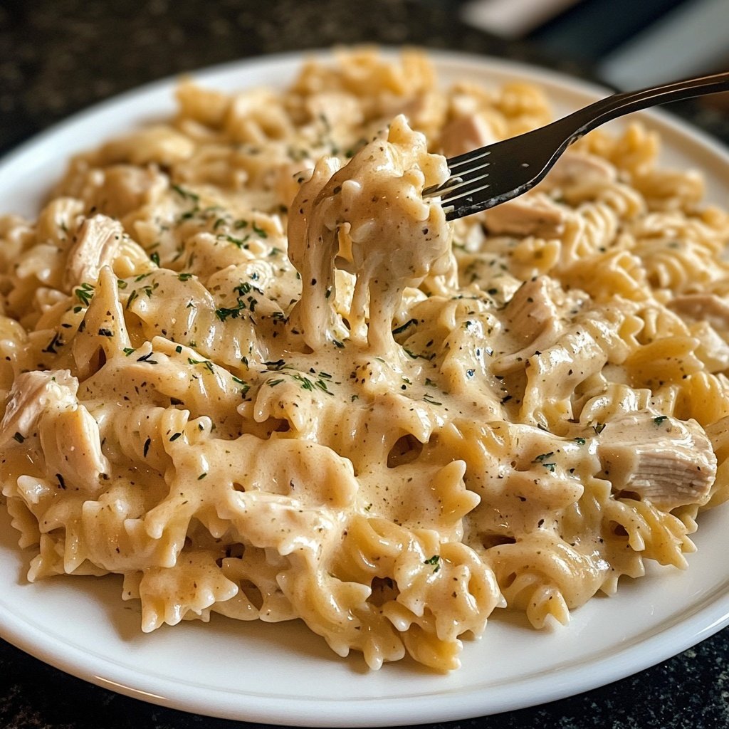 Creamy Chicken Pot Pie Pasta