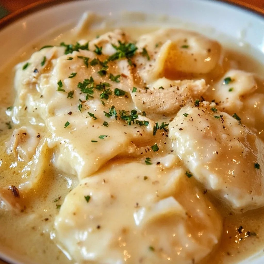 Super Easy Homemade Chicken and Dumplings Recipe