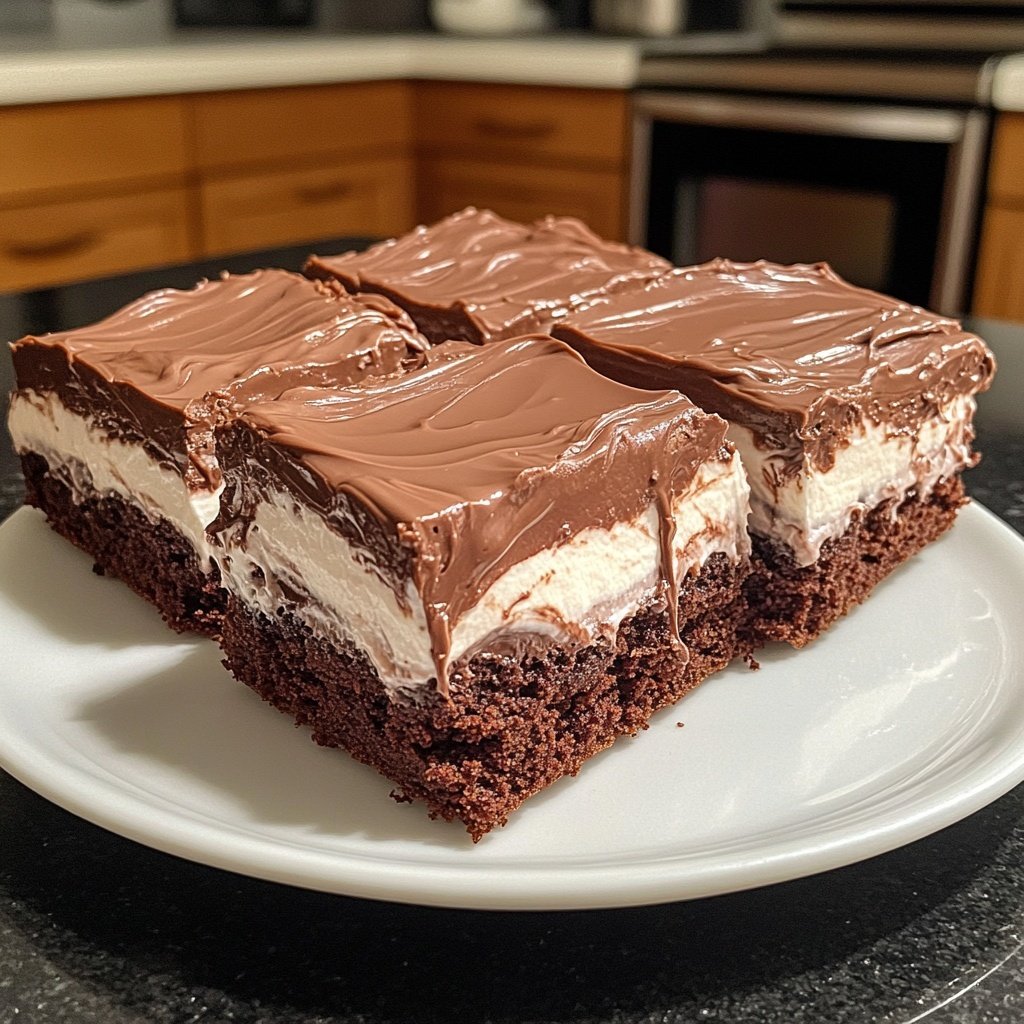 Chocolate Mousse Brownies: Creamy Layers With Decadent Flavor - Emma's Cake Studio