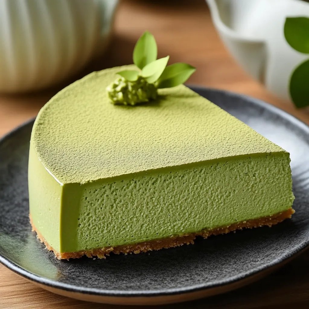 Original Matcha Japanese Cheesecake Recipe