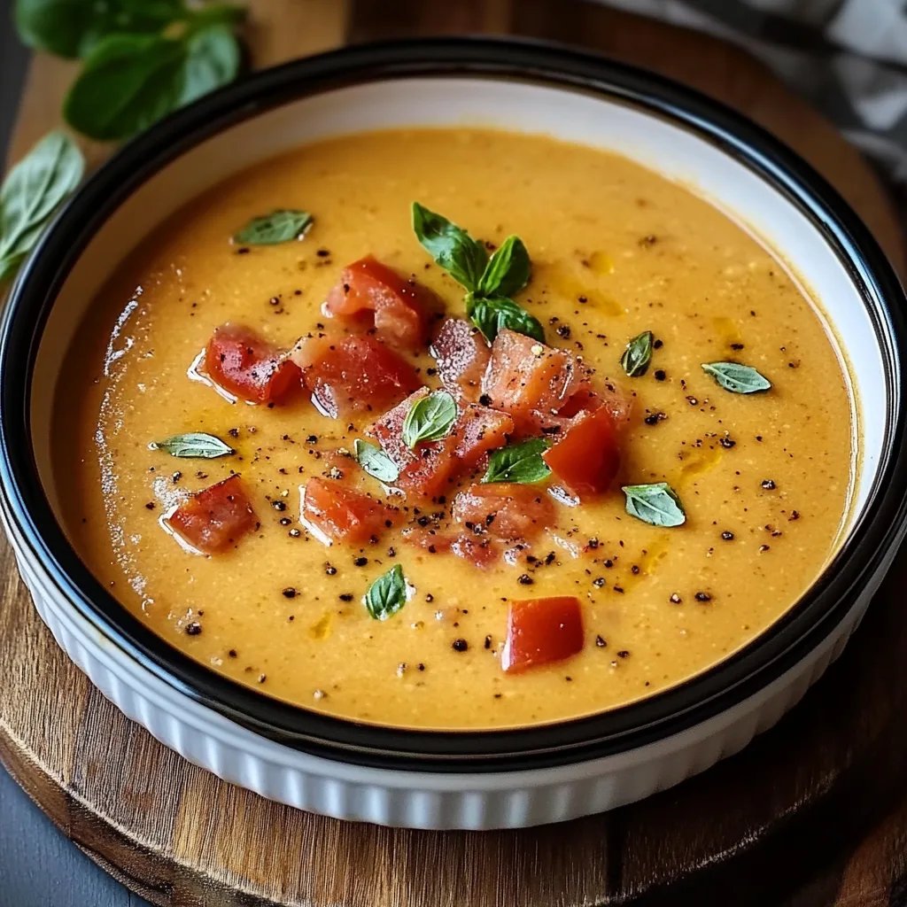 Creamy Tomato Basil Soup