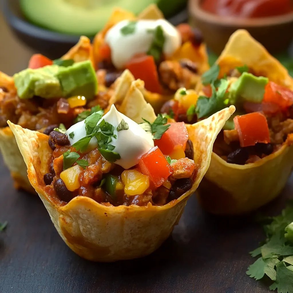 Easy Taco Cups