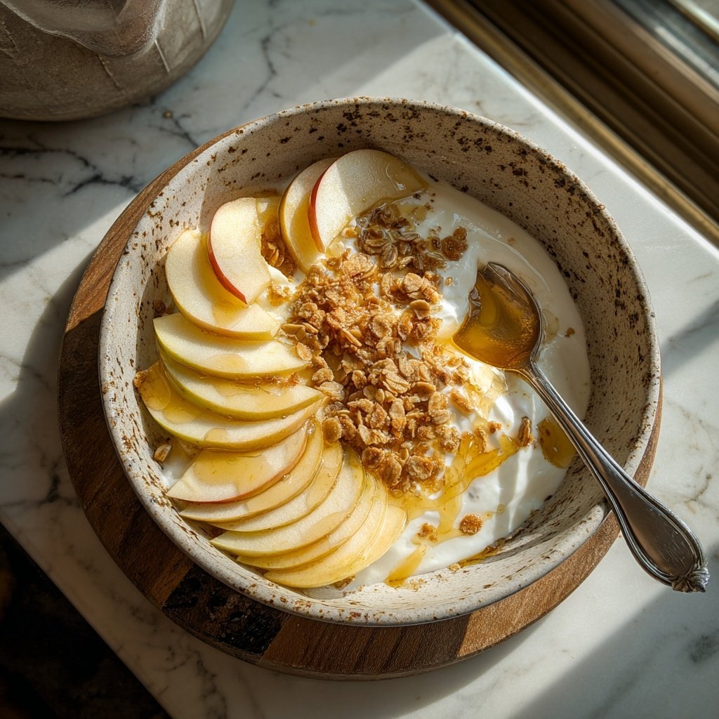 Apple Yogurt Breakfast Bowl