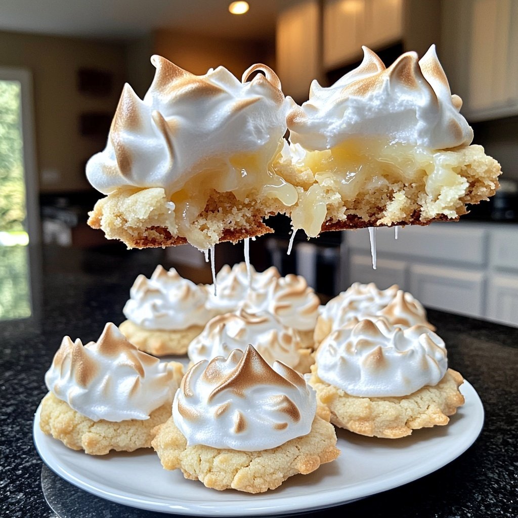 Lemon Meringue Pie Cookies Recipe - Fruity Desserts