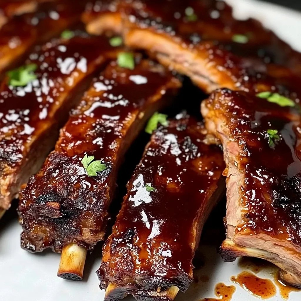 Super Easy Slow Cooker Ribs