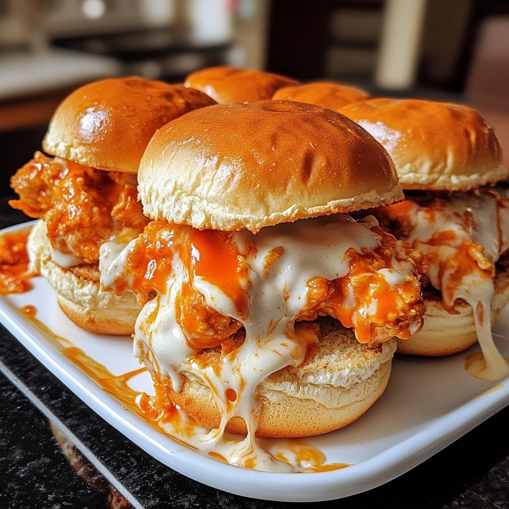 Buffalo Chicken Sliders